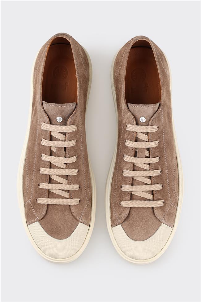 Vizon Deri Erkek Spor Ayakkabı