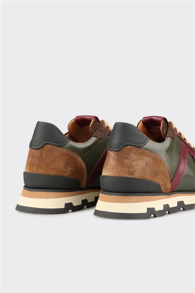 Vizon Deri Erkek Spor Ayakkabı