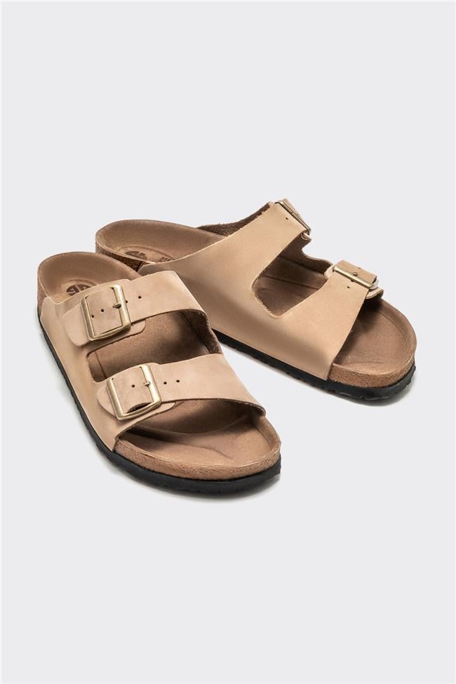 Vizon Deri Erkek Terlik