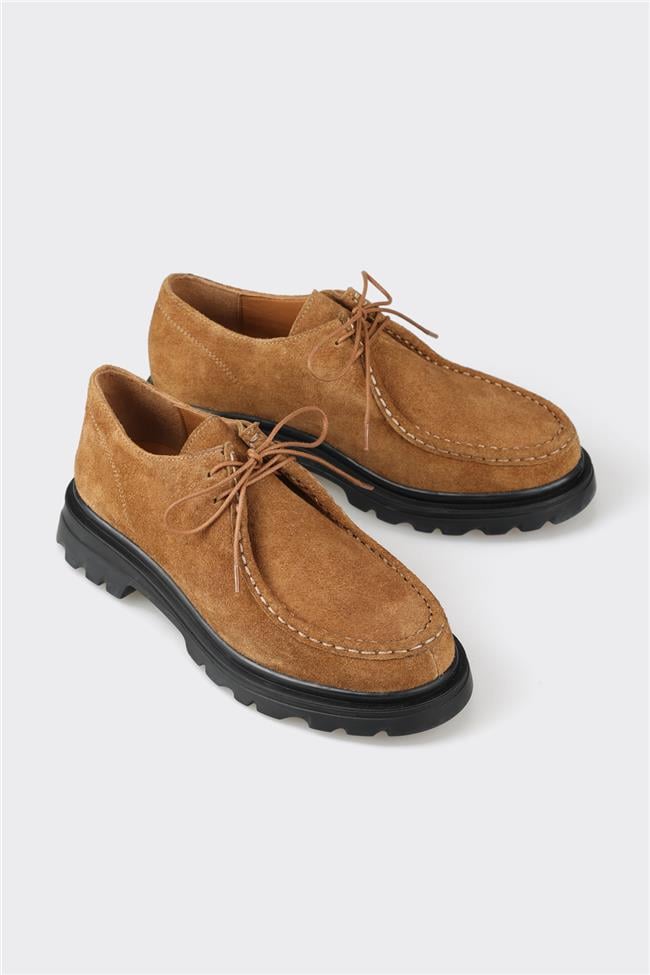 Vizon Deri Kadın Günlük Ayakkabı