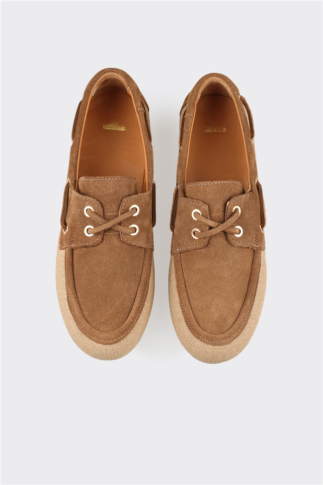 Vizon Deri Kadın Günlük Ayakkabı