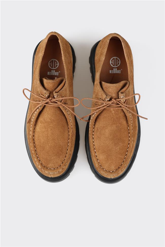 Vizon Deri Kadın Günlük Ayakkabı