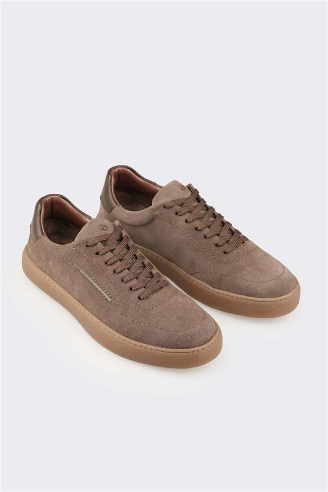 Vizon Deri Erkek Günlük Ayakkabı