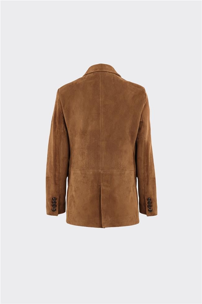 Vizon Kadın Deri Ceket