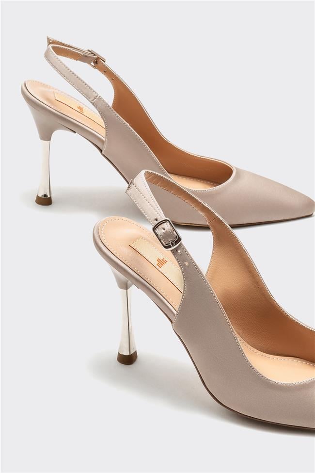 Vizon Kadın Topuklu Ayakkabı