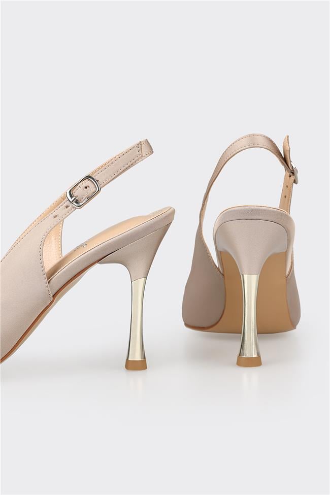 Vizon Kadın Topuklu Ayakkabı