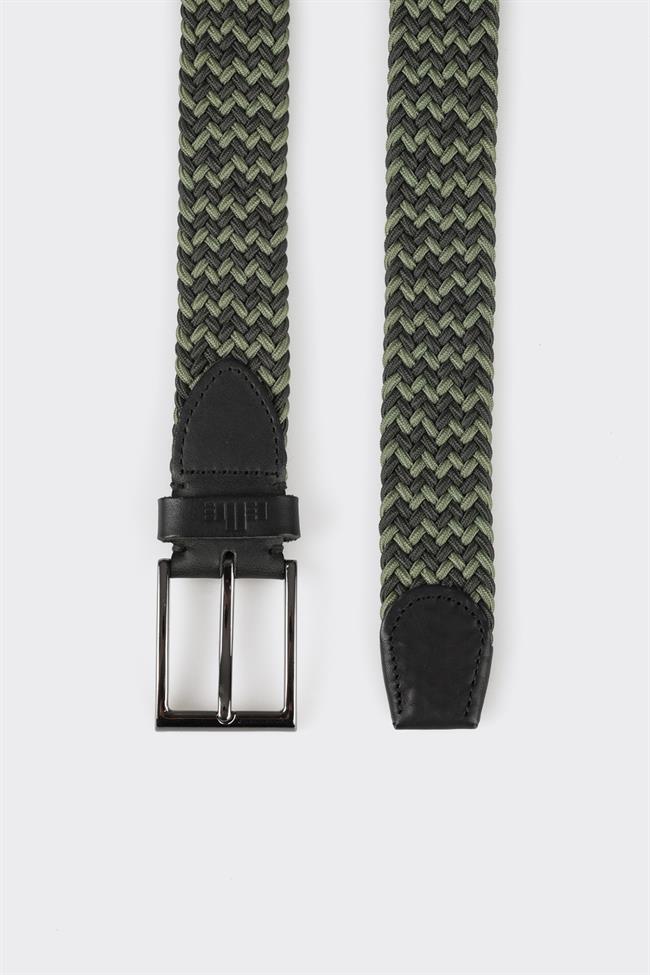 Yeşil Deri Erkek Kemer