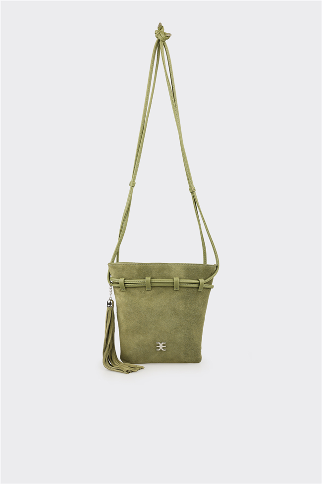 Yeşil Kadın Çapraz Çanta