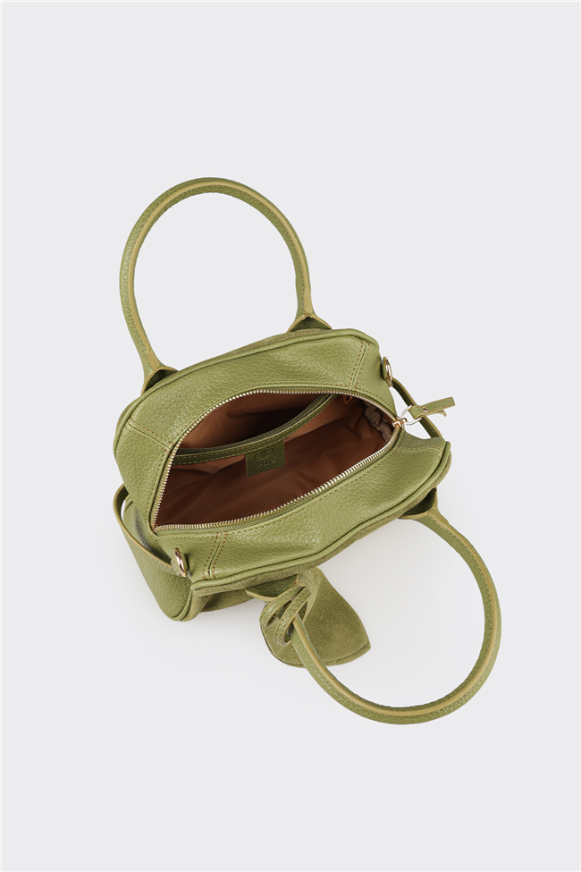 Yeşil Kadın Küçük El Çantası