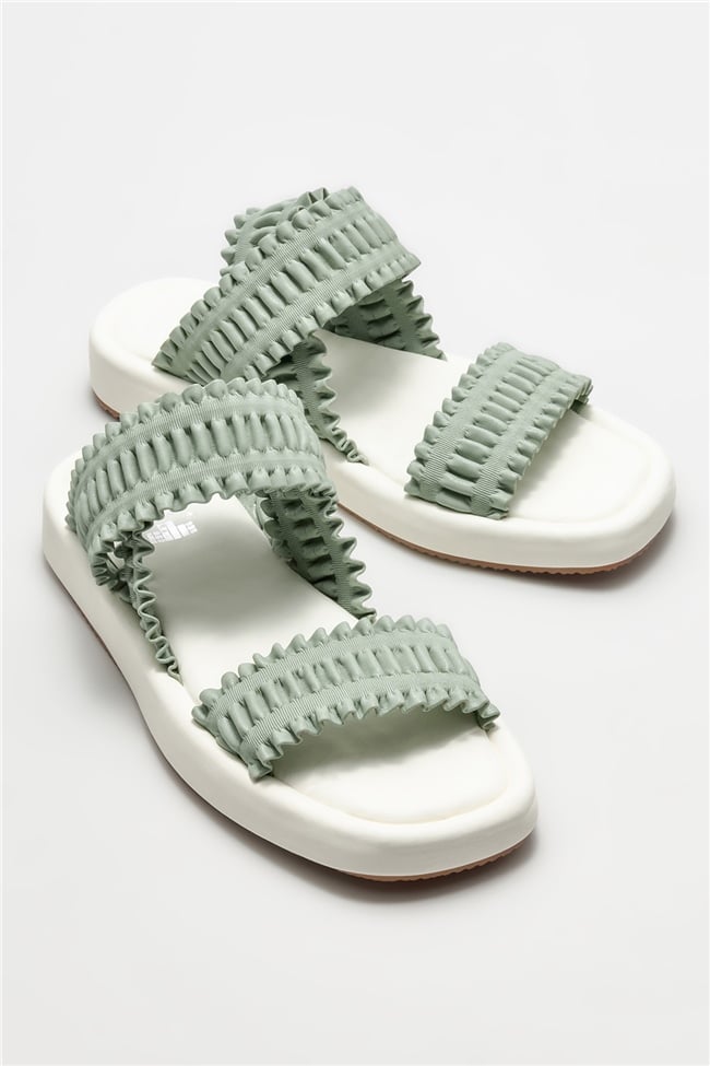 Yeşil Kadın Spor Sandalet