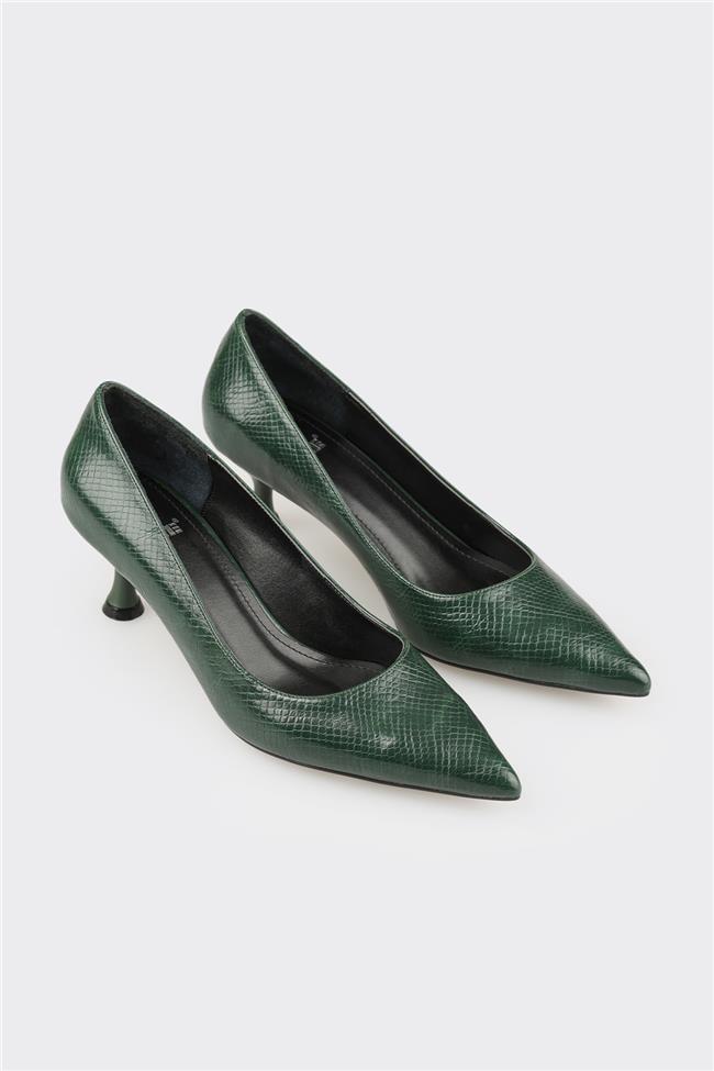 Yeşil Kadın Stiletto