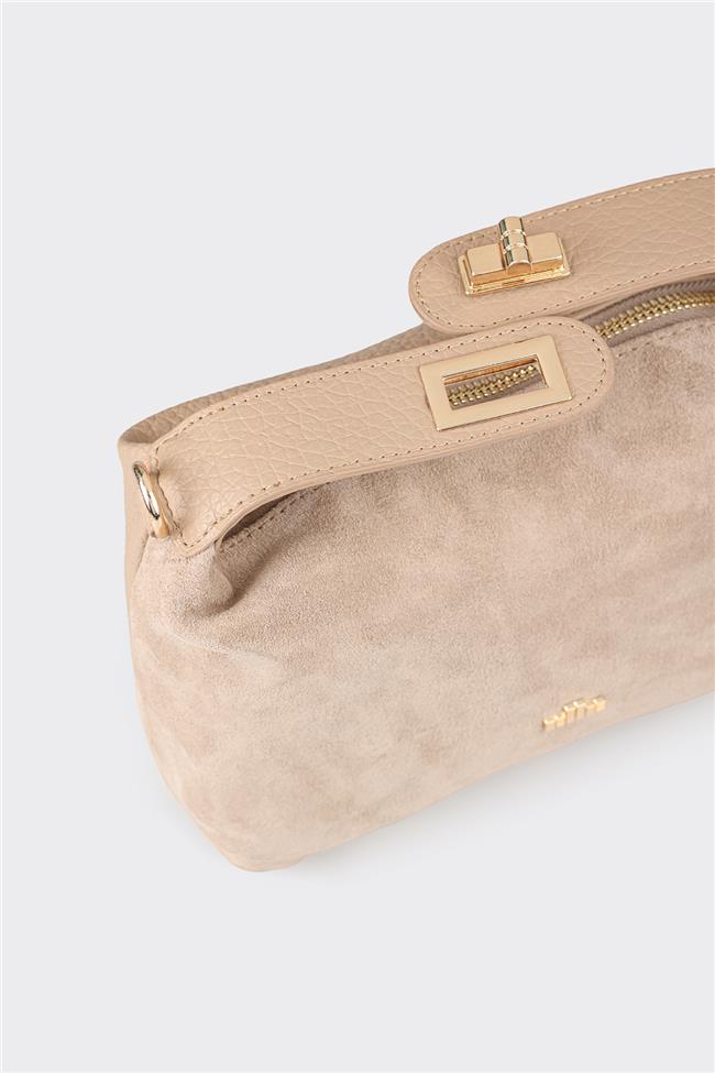 Bej Kadın El Çantası