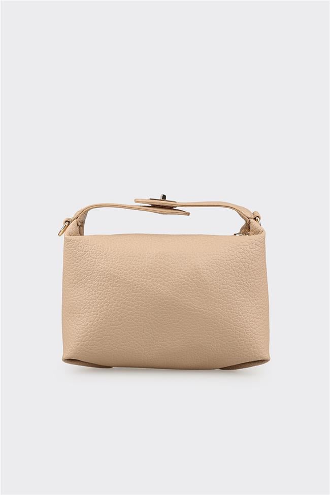 Bej Kadın Küçük El Çantası
