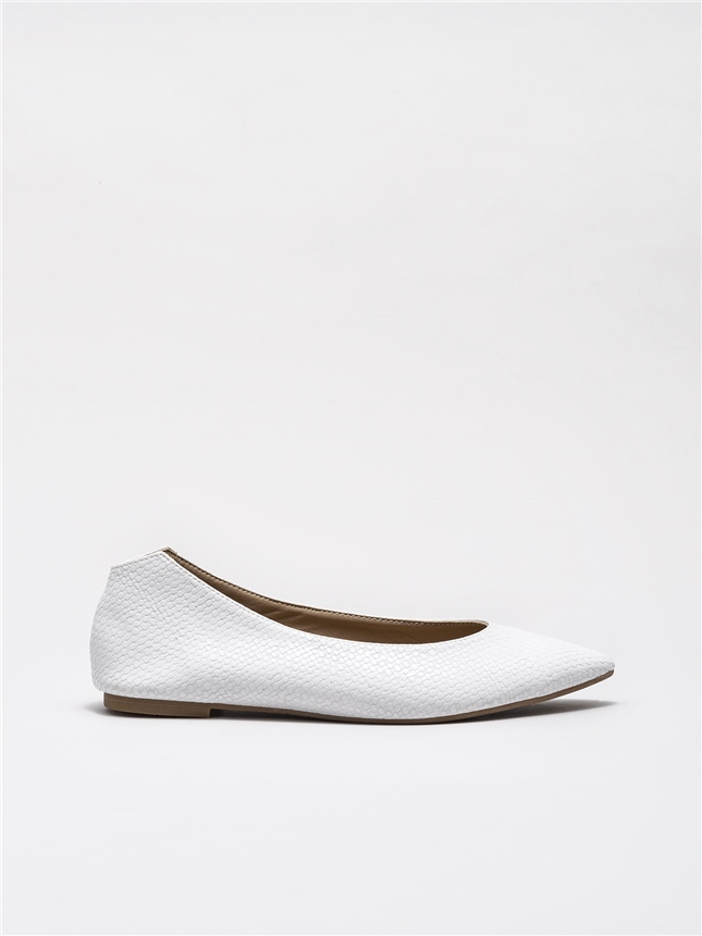 Beyaz Kadın Günlük Ayakkabı