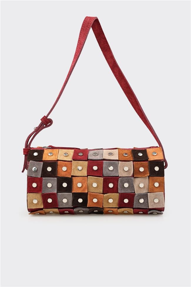 Bordo Kadın Omuz Çantası