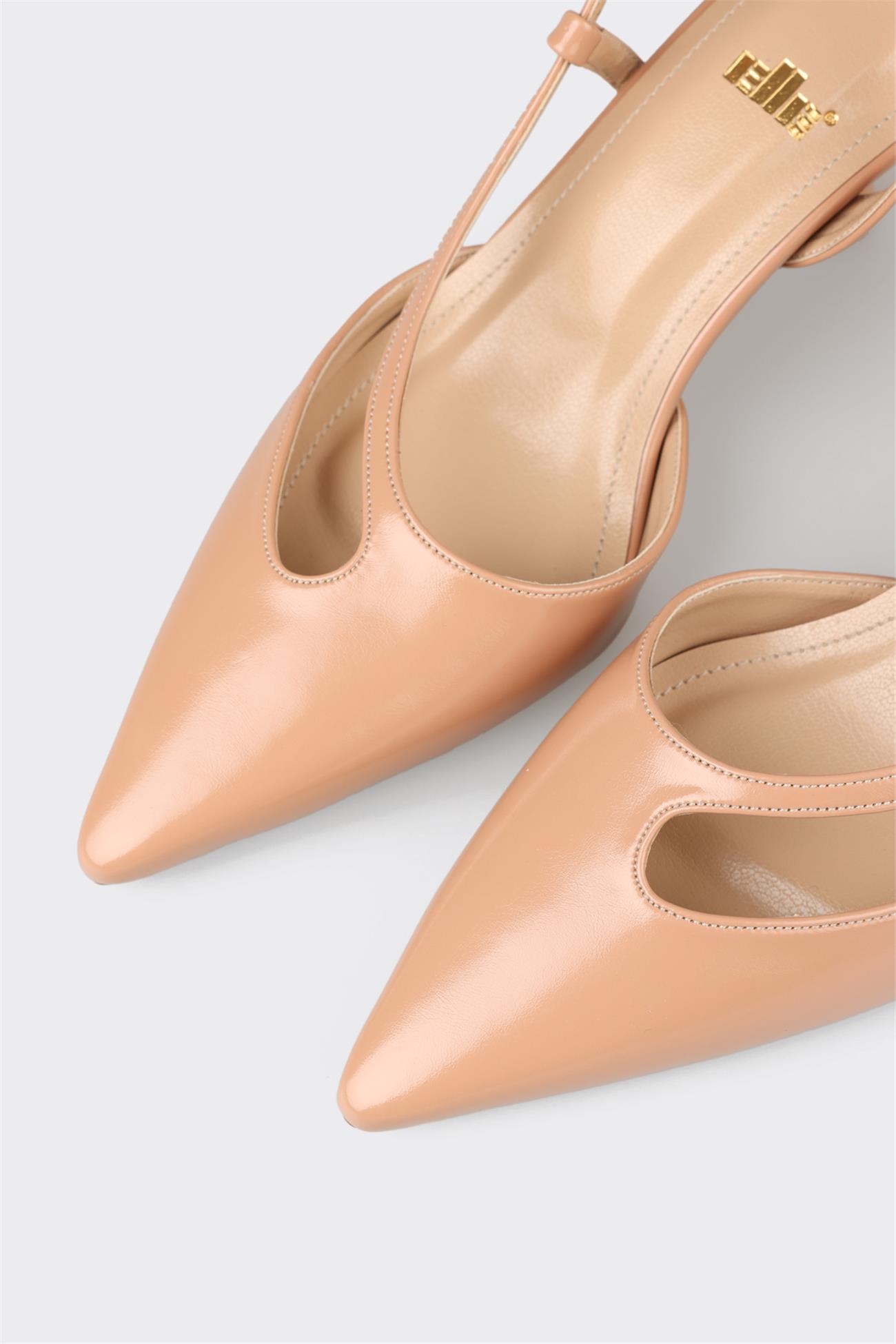 ayaka＊ Bej Kadın Topuklu Ayakabı | Elle Shoes
