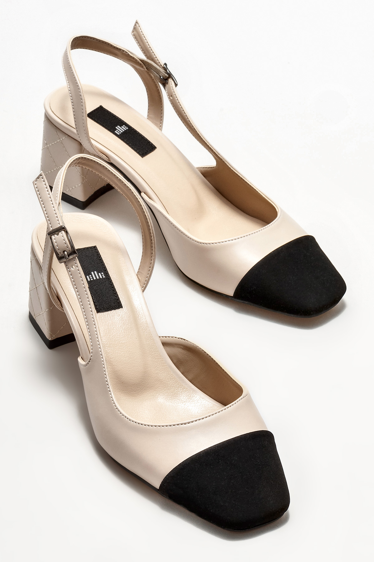 Bej Kadın Topuklu Ayakkabı Satın Al! LANI-12 Fiyatı | Elle Shoes