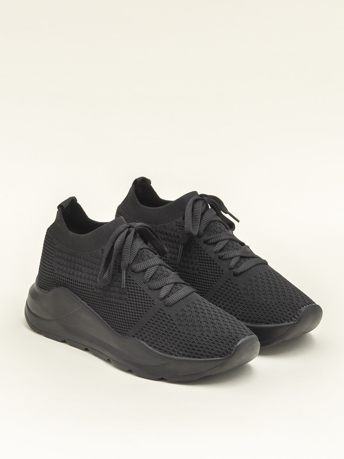 Siyah Kadın Triko Spor Ayakkabı Satın Al! CIERRAA-01 Fiyatı | Elle Shoes
