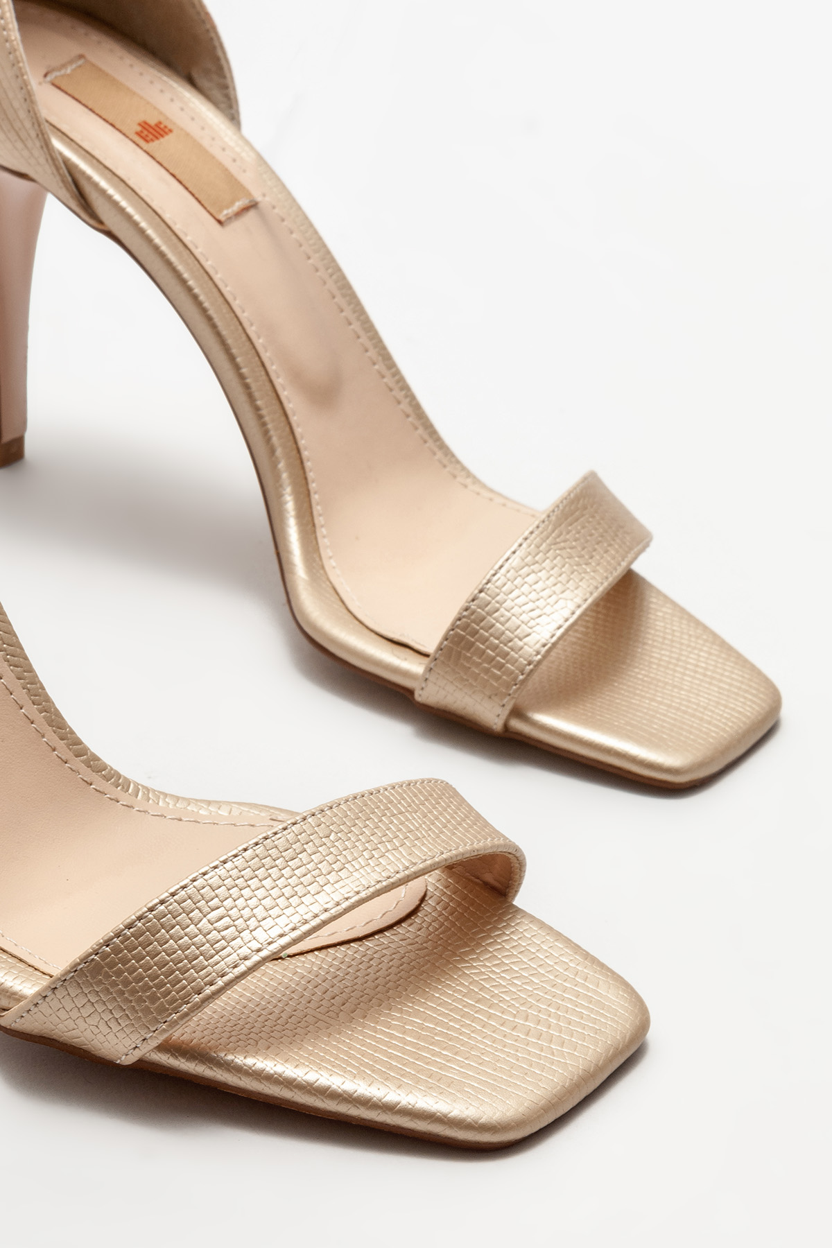 Gold Kadın Topuklu Sandalet Satın Al! LEA-1-324 Fiyatı | Elle Shoes