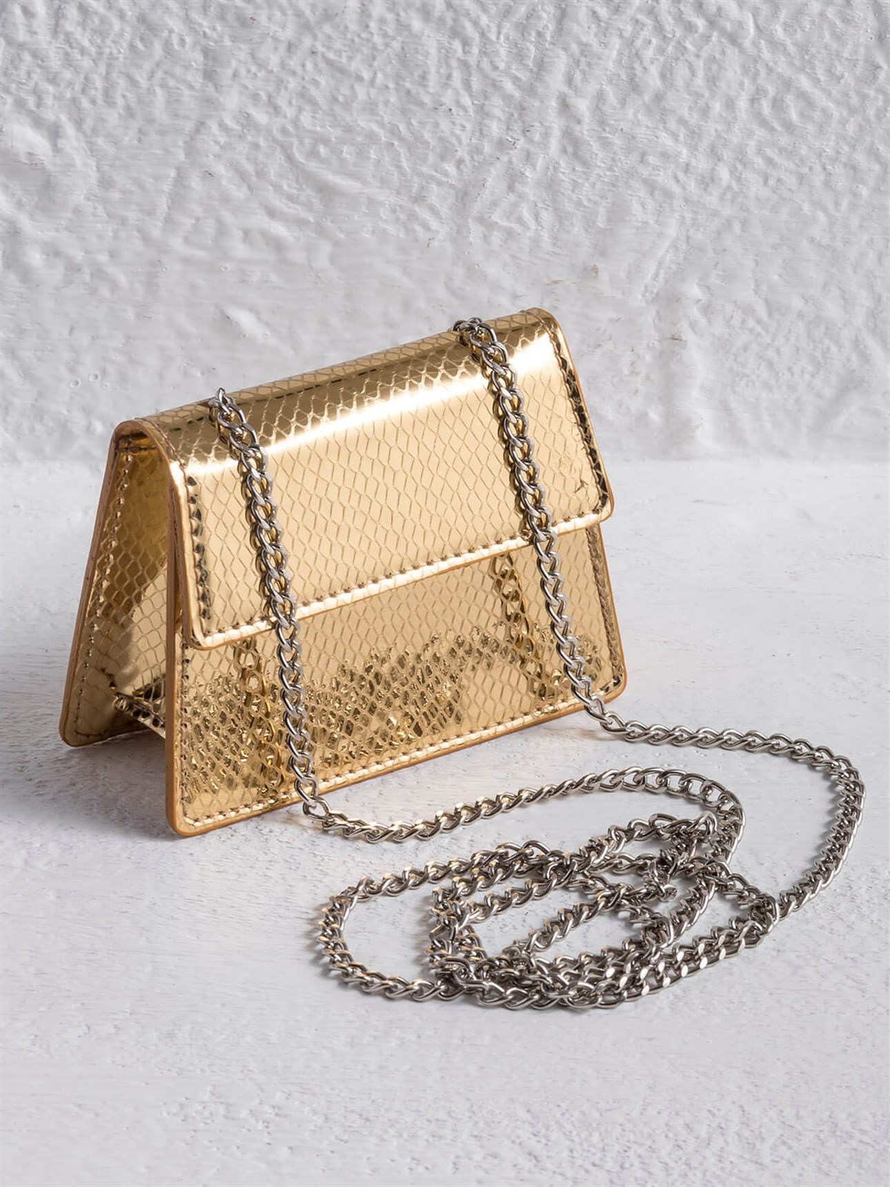 Gold Kadın Mini Çanta Satın Al! HERMELINDA-KGL Fiyatı | Elle Shoes