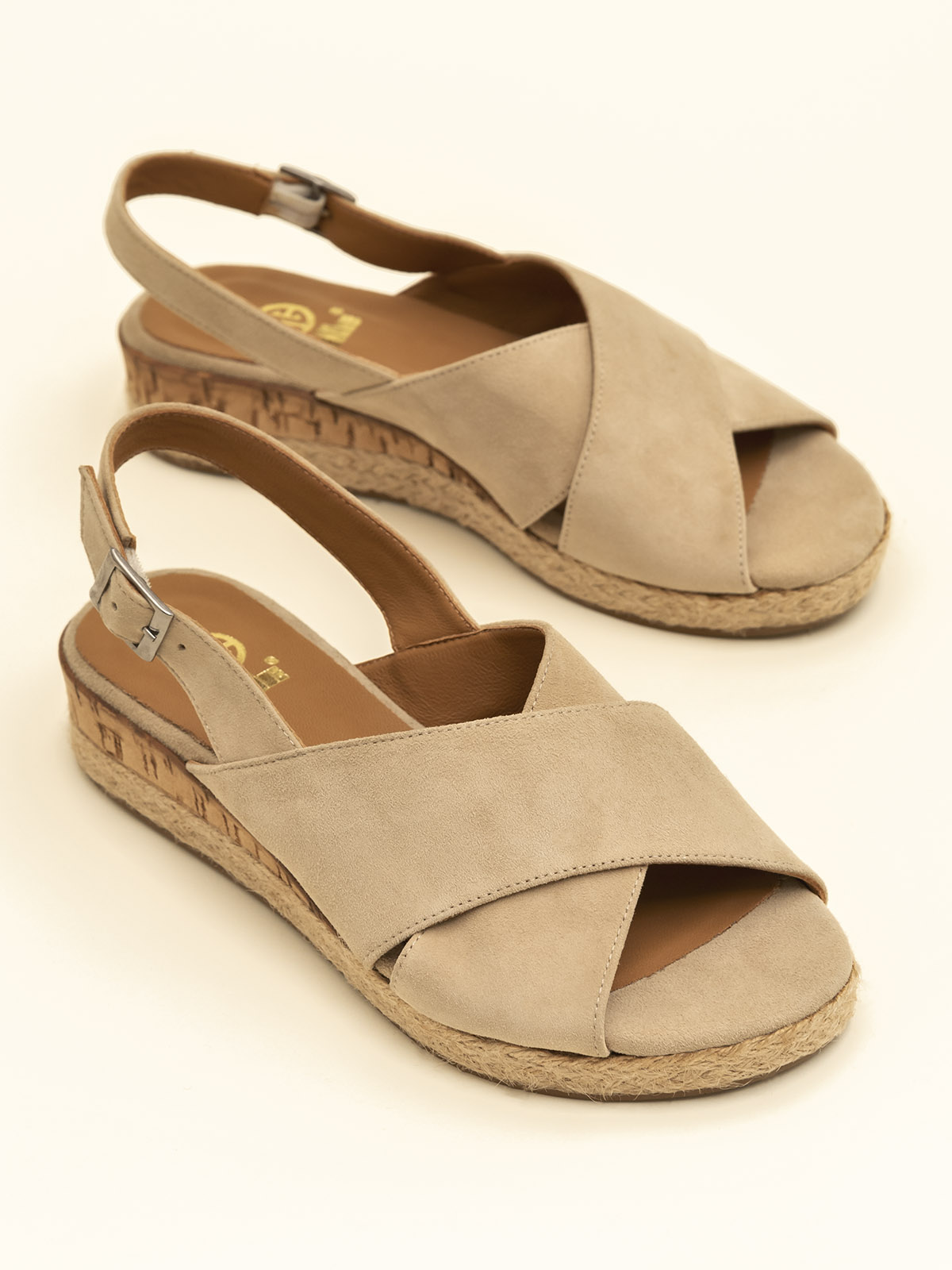 Bej Hakiki Deri Kadın Sandalet Satın Al! LUARCA-1-12 Fiyatı | Elle Shoes