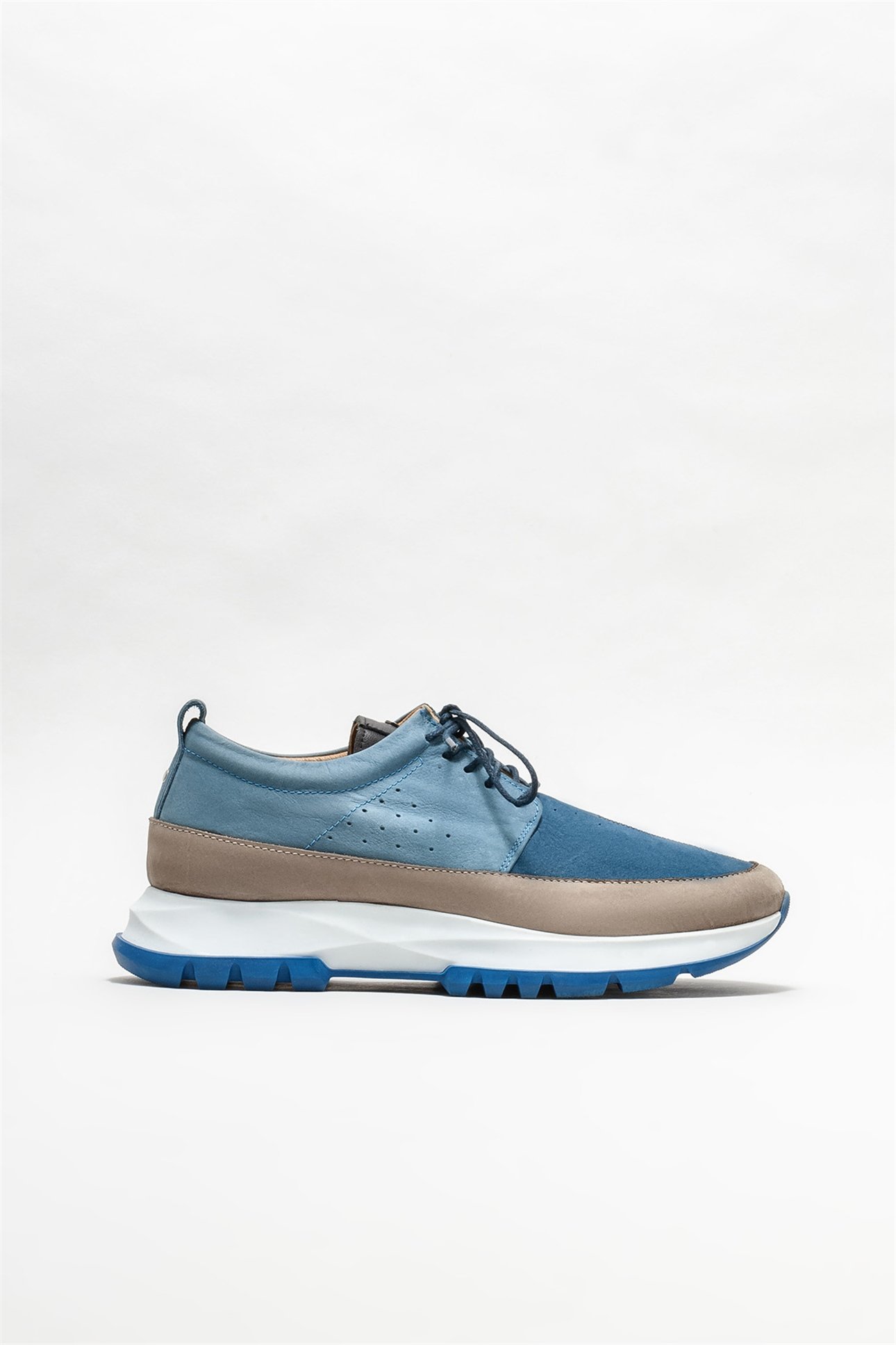 Mavi Deri Erkek Spor Ayakkabı Satın Al! ALVARES-07 Fiyatı | Elle Shoes