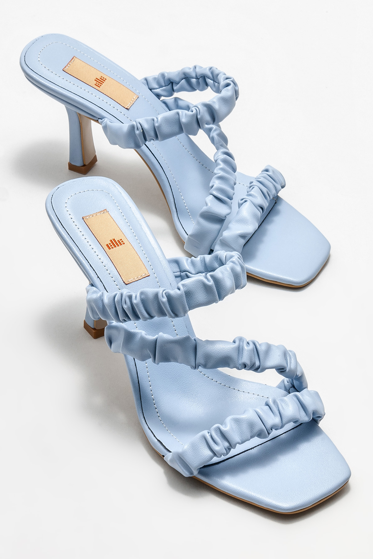 Mavi Kadın Topuklu Terlik Satın Al! FREA-07 Fiyatı | Elle Shoes