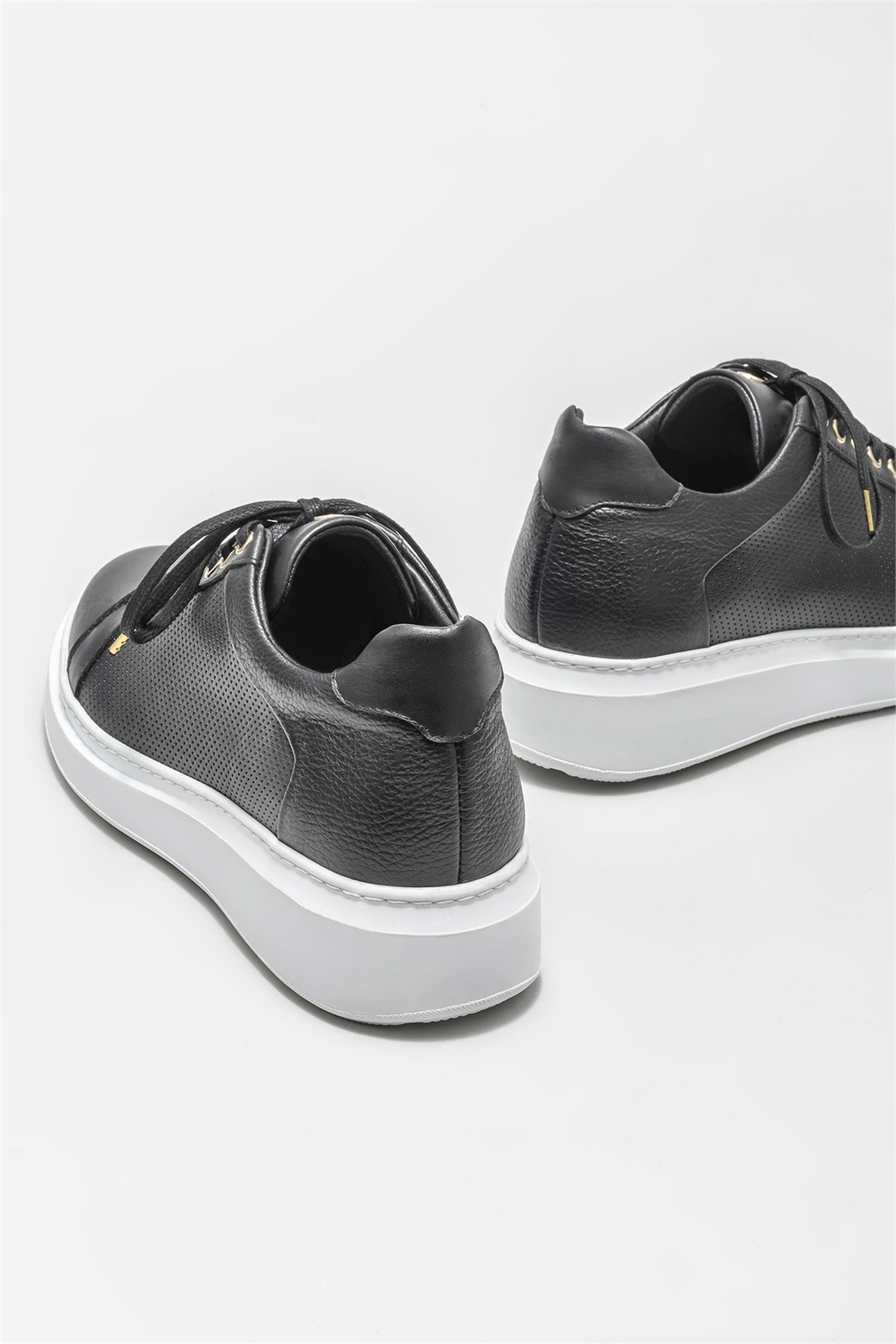 Siyah Deri Erkek Günlük Ayakkabı Satın Al! ADONIS-01 Fiyatı | Elle Shoes