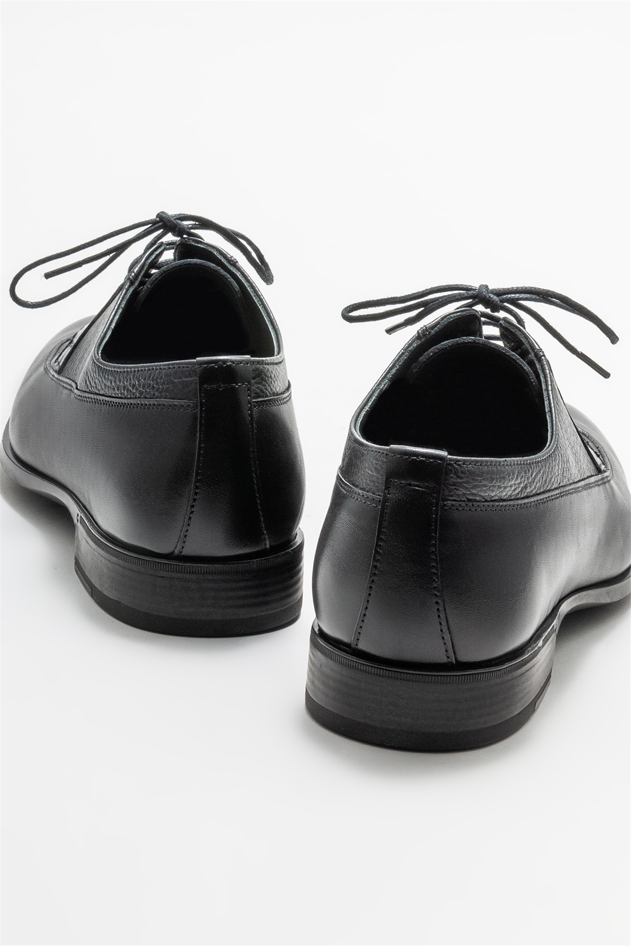 Siyah Deri Erkek Klasik Ayakkabı Satın Al! KEANA-01 Fiyatı | Elle Shoes