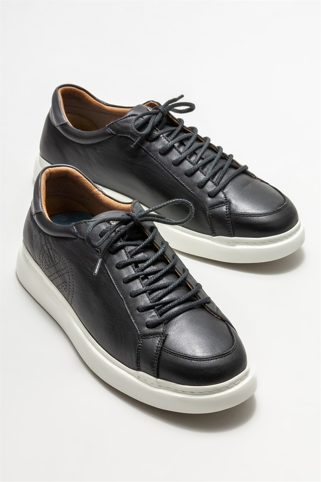 Siyah Deri Erkek Spor Ayakkabı Satın Al! COYE-01 Fiyatı | Elle Shoes