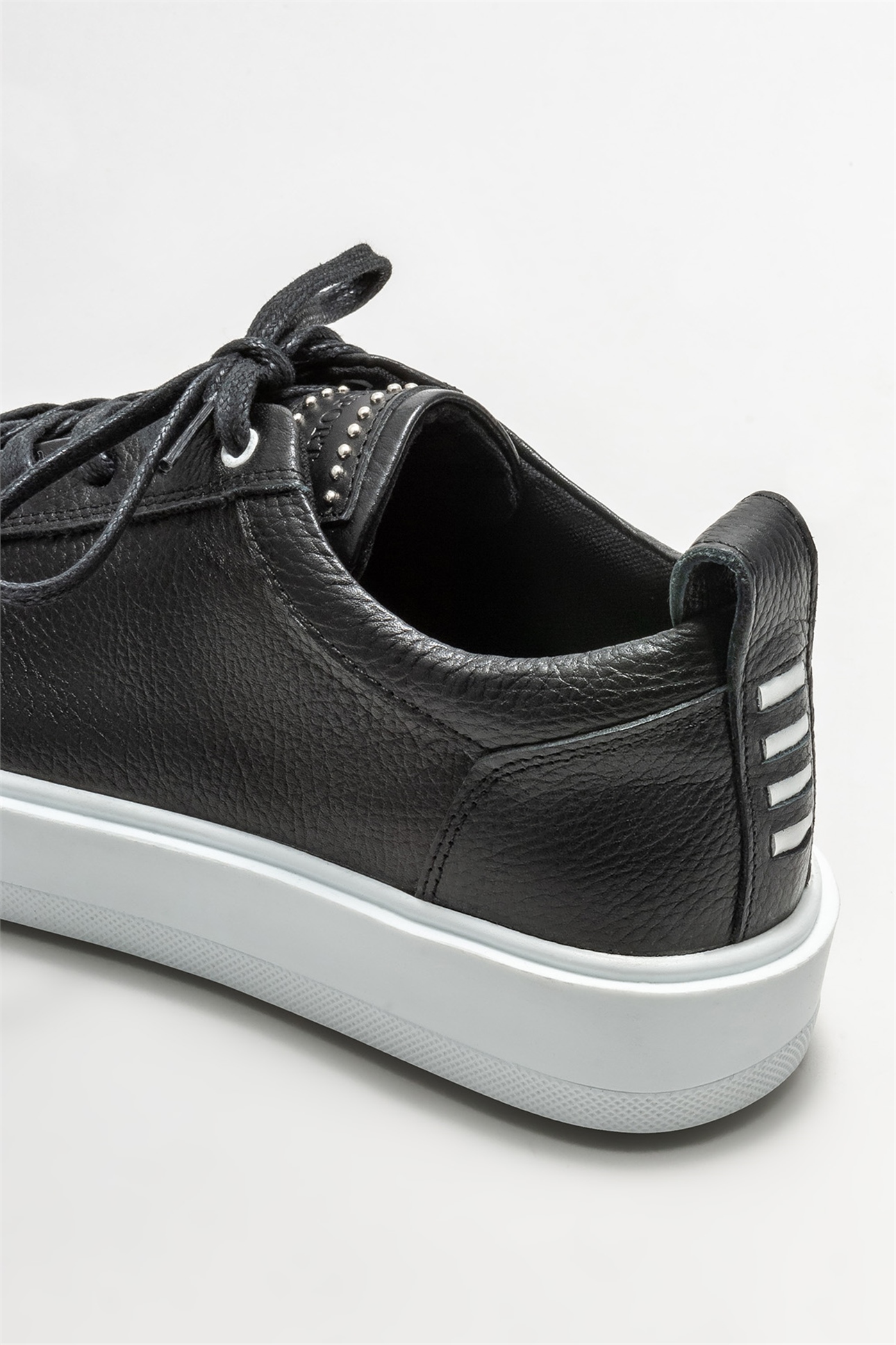 Siyah Deri Erkek Spor Ayakkabı Satın Al! PAYSON-2-01 Fiyatı | Elle Shoes