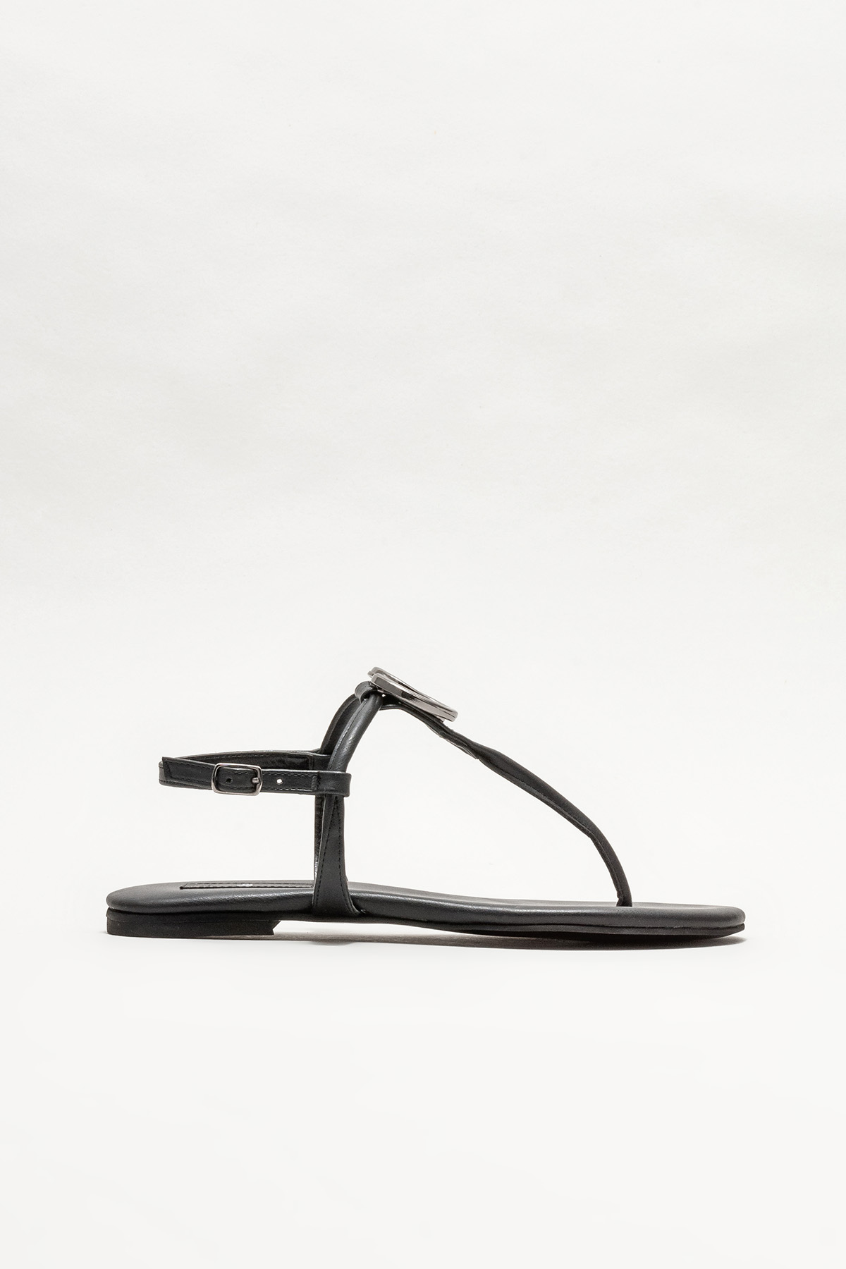 Siyah Kadın Parmakarası Sandalet Satın Al! ANOUK-01 Fiyatı | Elle Shoes