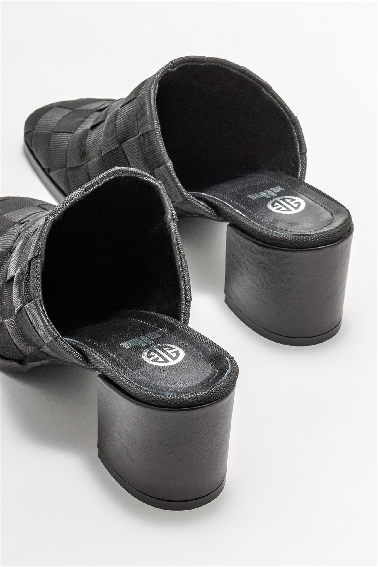 Siyah Kadın Topuklu Terlik Satın Al! KUVEYA-01 Fiyatı | Elle Shoes