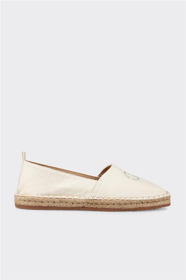 Ekru Kadın Espadril