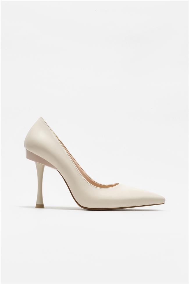 Ekru Kadın Stiletto
