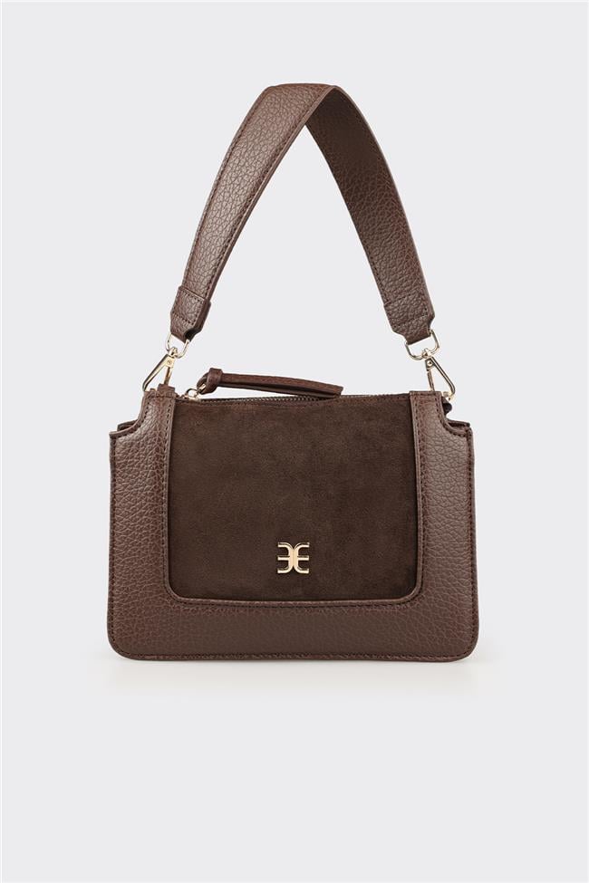 Kahve Kadın Çapraz Çanta