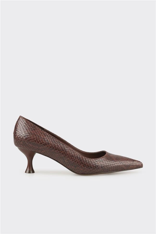 Kahve Kadın Stiletto