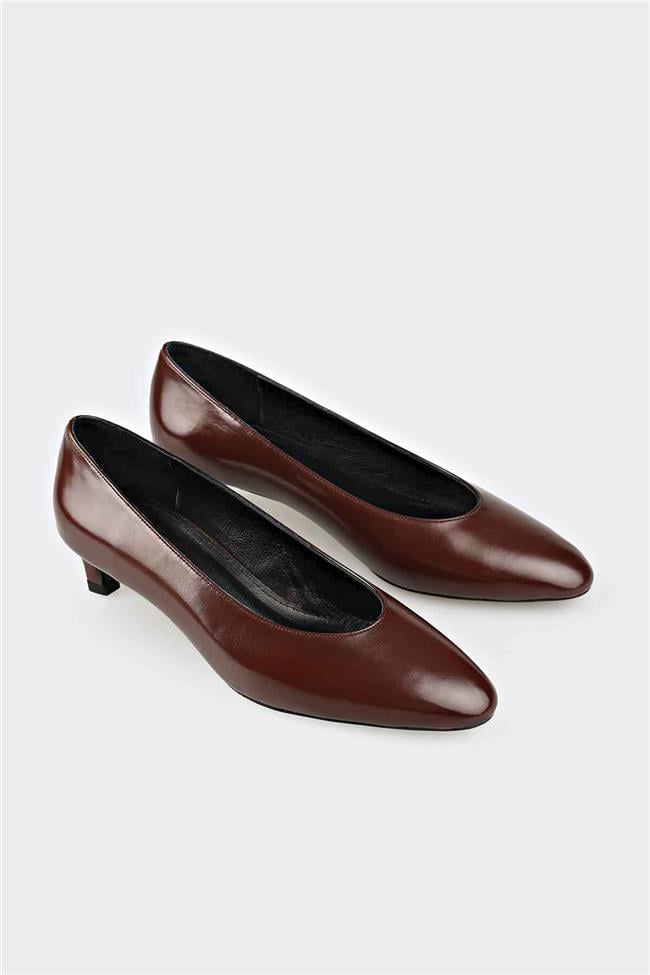 Kahve Kadın Stiletto