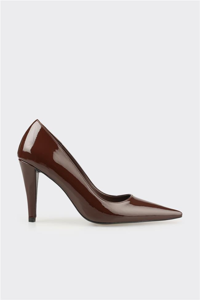 Kahve Kadın Stiletto