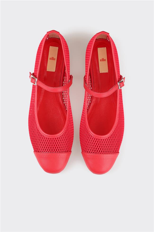 Kırmızı Kadın Günlük Ayakkabı