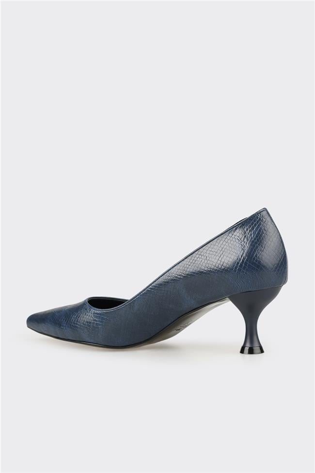 Lacivert Kadın Stiletto
