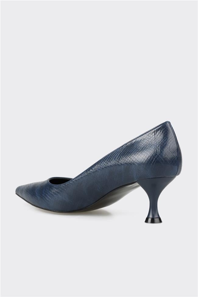 Lacivert Kadın Stiletto