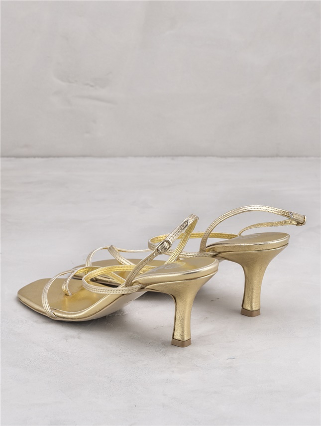 Gold LEWELLA KADIN SANDALET Satın Al! LEWELLA-324 Fiyatı | Elle Shoes