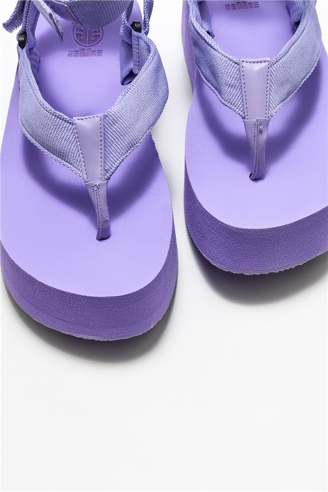 Lila Kadın Spor Sandalet