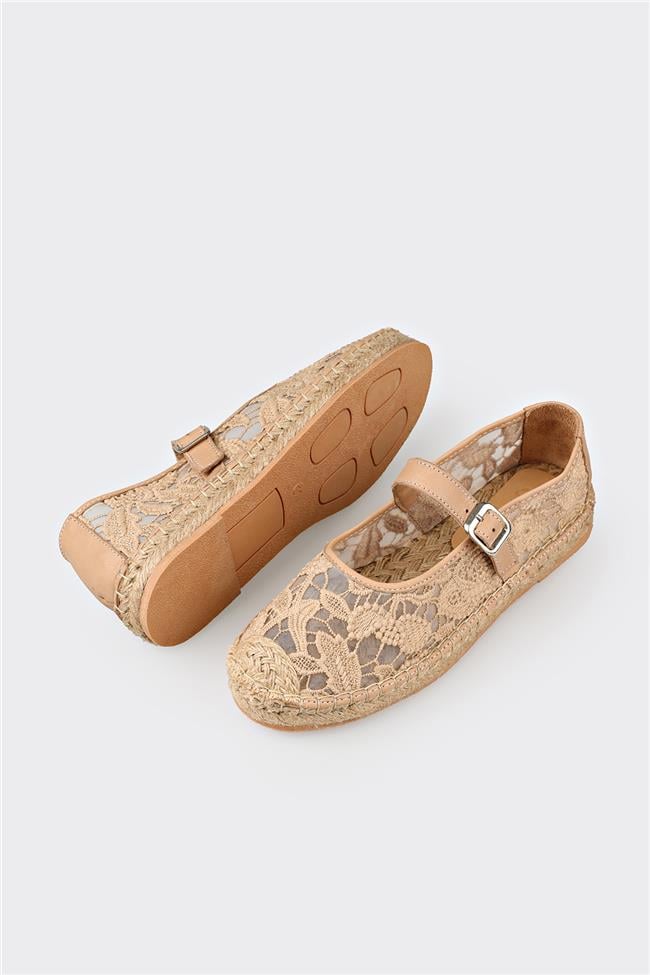 Naturel Kadın Espadril