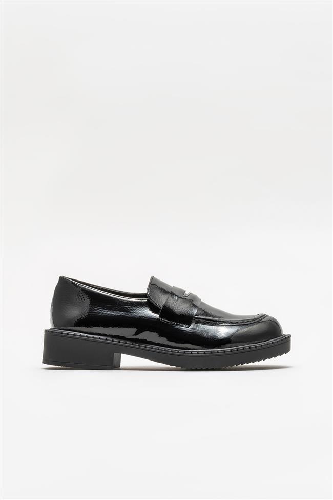 Siyah Kadın Günlük Loafer