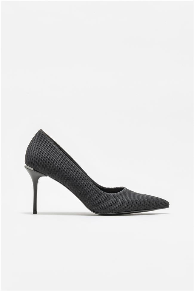 Siyah Kadın Stiletto