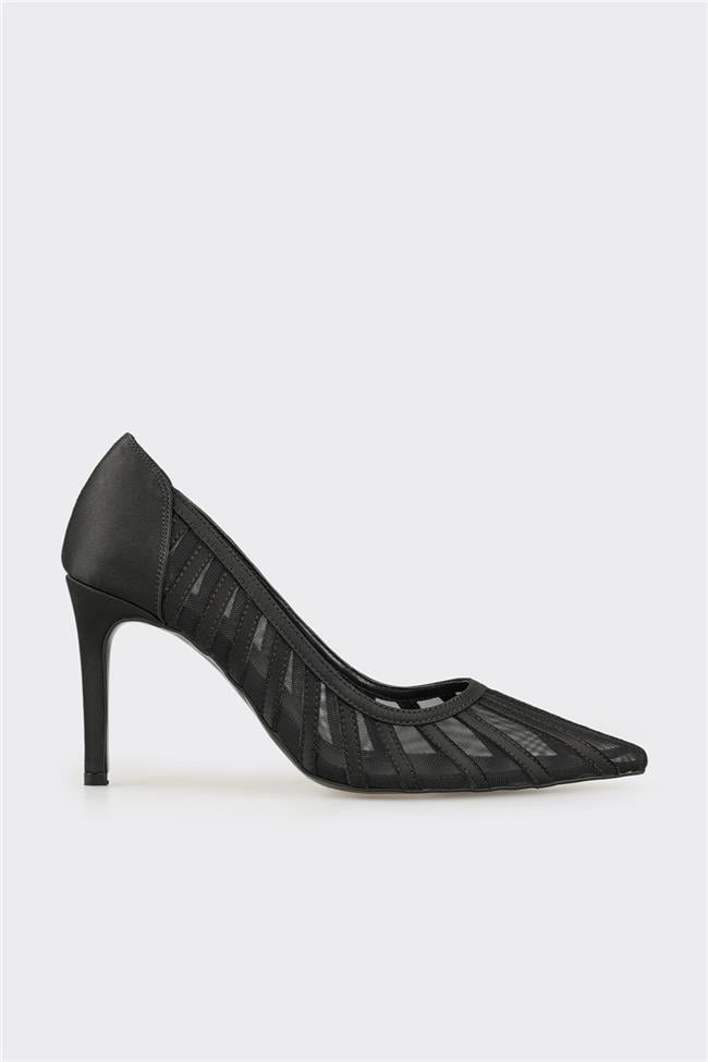 Siyah Kadın Stiletto