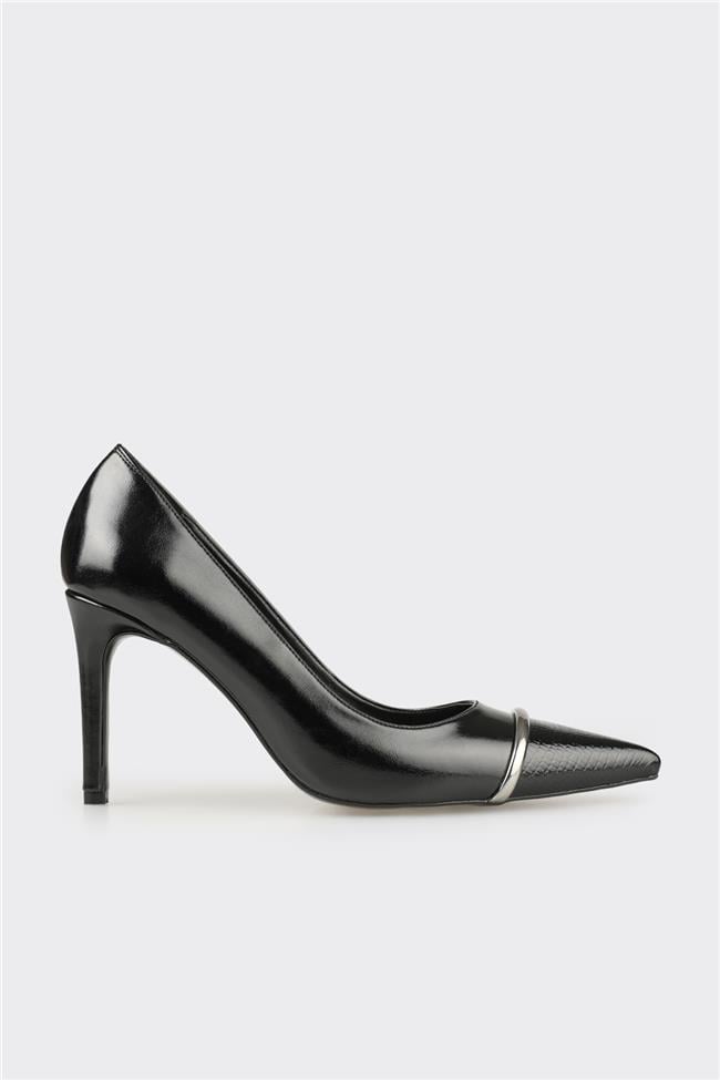Siyah Kadın Stiletto