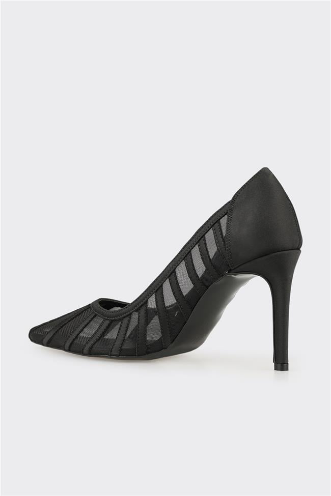 Siyah Kadın Stiletto